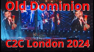 Old Dominion Live Full Set C2C 2024 London 4K