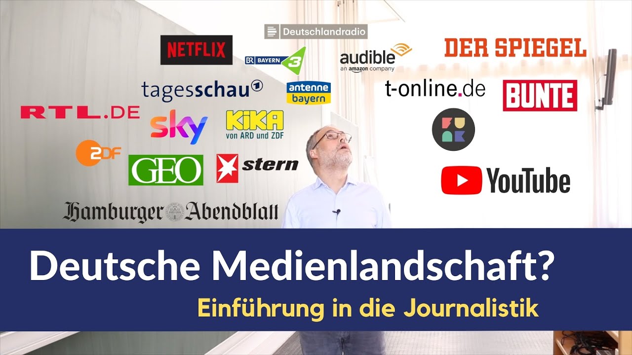 06 Einführung in die Journalistik: Medienlandschaft in Deutschland - YouTube