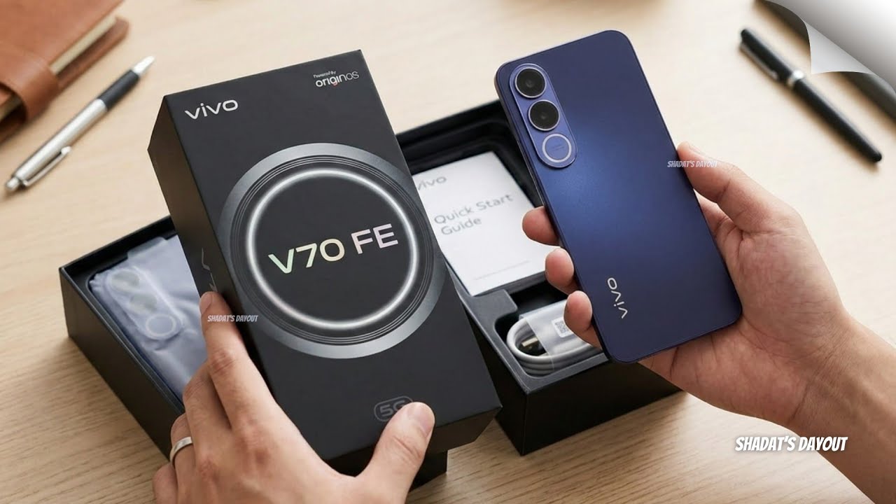 vivo V70 FE Official First Look - IT's finally HERE - YouTube