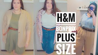 Одежда РАЗМЕРА ПЛЮС Bonprix, H&M 👗 Ожидание VS реальность 👆PLUS SIZE HAUL