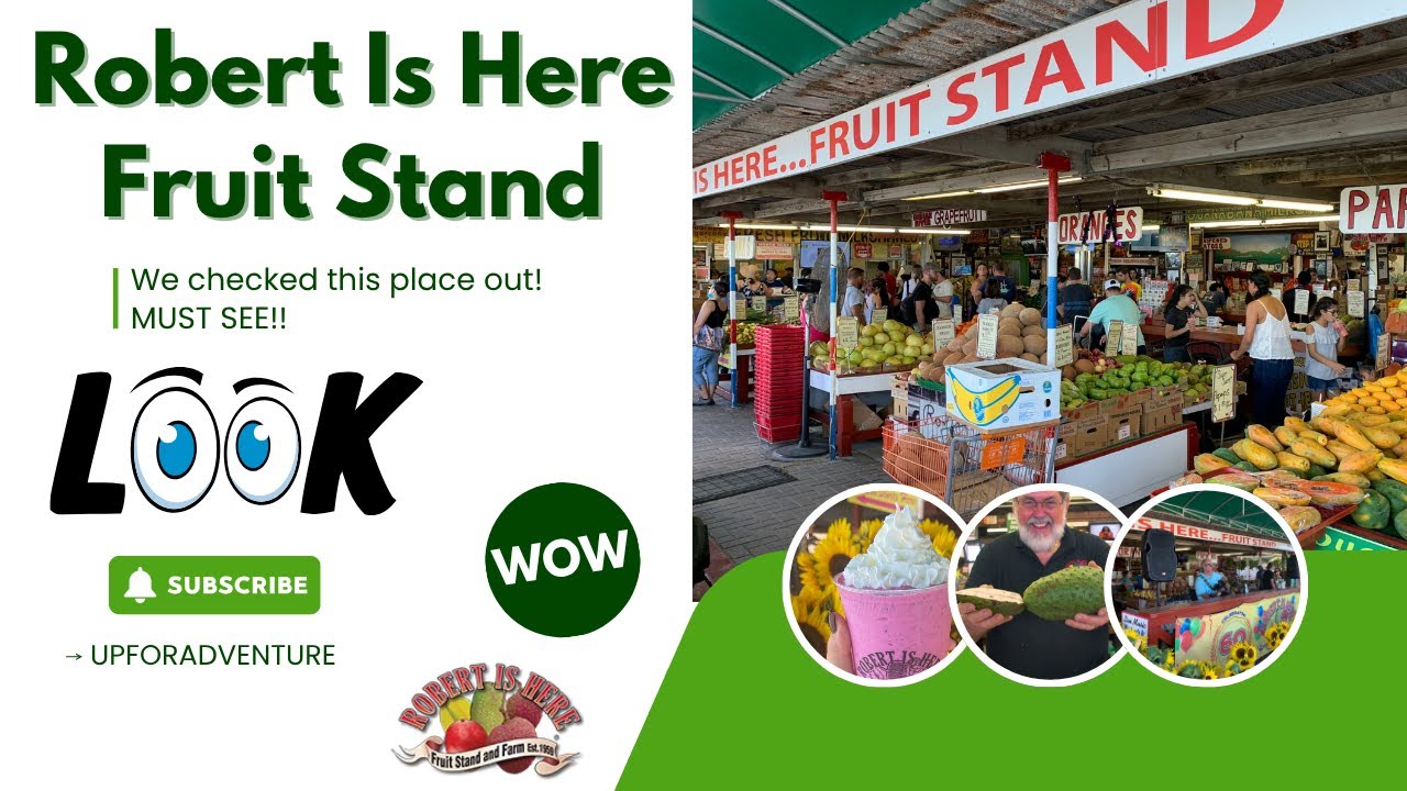 Robert Is Here Fruit Stand - A Look Inside, World's Best, Homestead, FL