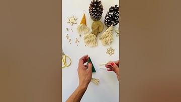 DIY Very Easy Gnome Ornaments!!Christmas is coming!!! #diy #christmas #gnomes #ideas #easy #shorts