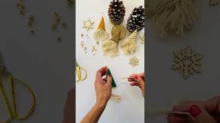 DIY Very Easy Gnome Ornaments!!Christmas is coming!!! #diy #christmas #gnomes #ideas #easy #shorts