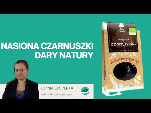 Nasiona czarnuszki ekologicznej,