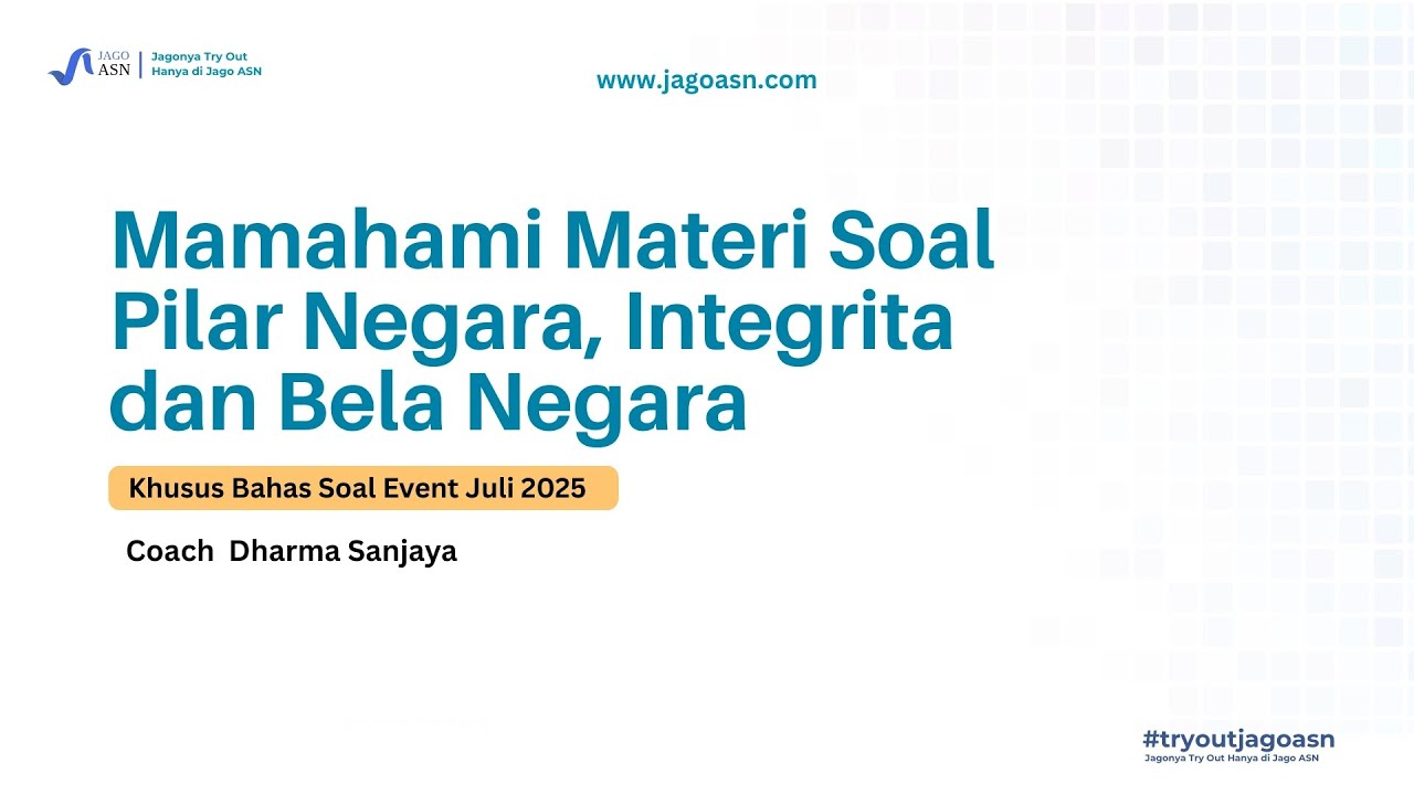 EPS 7 TWK - NGEBASO EVENT JULI 2025 (CARA MENJAWAB SOAL PENALARAN)