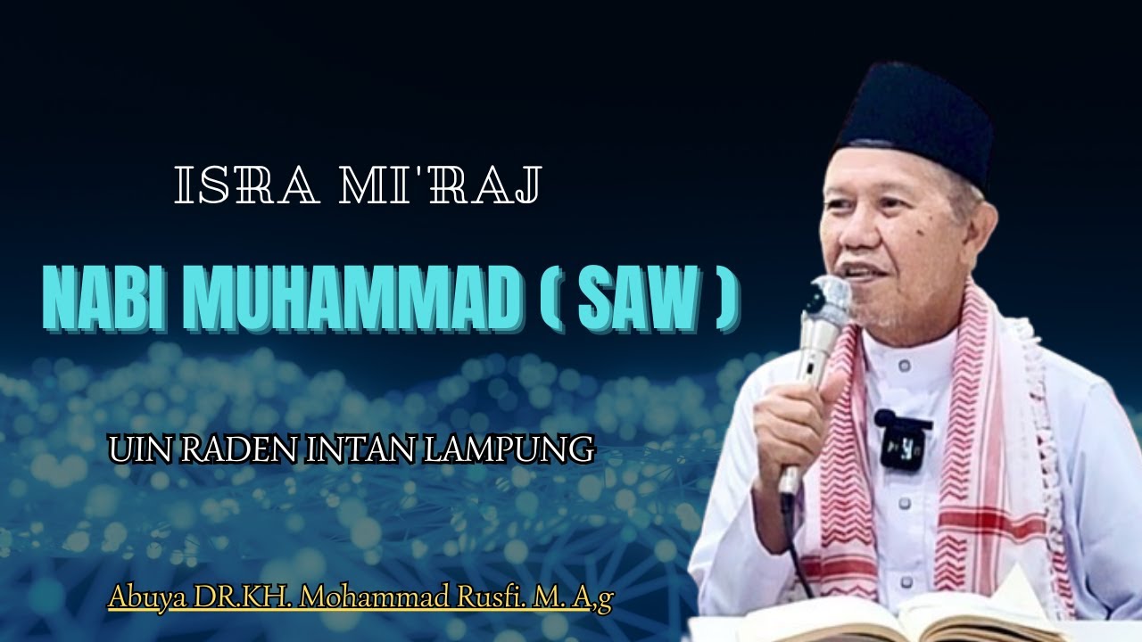 🔴_ Peringatan Isra Mi'raj Nabi Muhammad SAW. di Masjid AL - UKHUWAH. UIN Raden intan Lampung