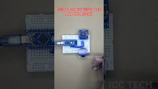 OLED CLOCK | TAMIL |ARDUINO #icctech #shorts #ece #arduino #arduinoproject #arduinonano  #yt