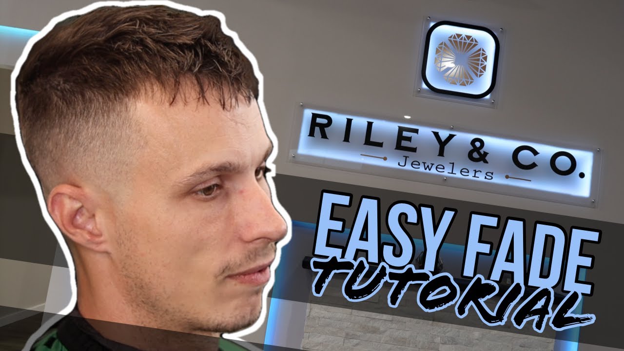 EASY BALD FADE!!! | Basic Mid Fade How To | BARBER TUTORIAL - YouTube