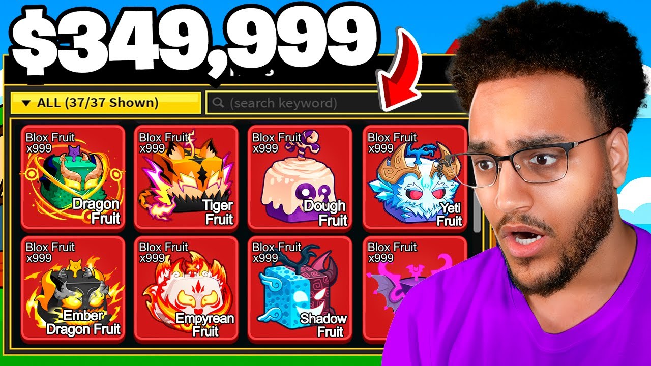 Rating My Subscribers Blox Fruits Accounts for 67 Hours