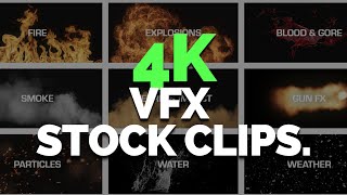 FREE VFX STOCK CLIPS with 4K Rez. #41