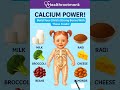 Strong bones start early! Add these calcium-rich foods to your child's diet! #Healthrootmonk