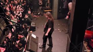 George Corpsegrinder Fisher trolling the crowd