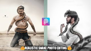 PicsArt realistic Snake Concept photo editing tutorial step by step in Hindi 2020 screenshot 4