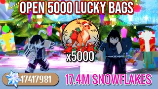 Demon Soul Simulator | Open 5000 Lucky Bags - Christmas Chests screenshot 3