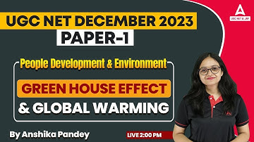 People Development & Environment UGC NET | UGC NET Paper 1 Classes By Anshika Pandey