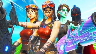 THIS Is What Happens when 4 of The RAREST Skins Play Squads (UNSTOPPABLE)
