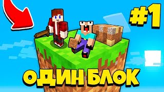 Майнкрафт Скайблок, но у Меня Только ОДИН БЛОК - Minecraft Skyblock, But You Only Get ONE BLOCK