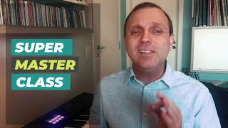 Super Master Class - Convite para o Curso Intensivo de Música ONLINE