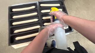 POV: making bread at subway