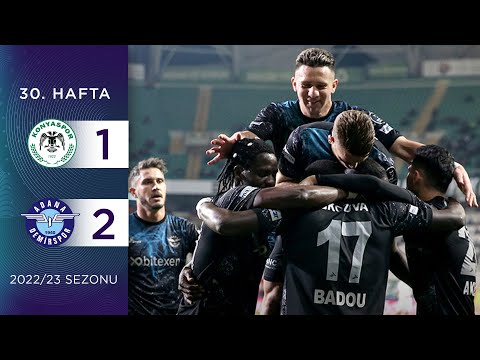 A. Konyaspor (1-2) Adana Demirspor | 30. Hafta - 2022/23