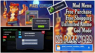 Pixel Combat: Zombies Strike Mod Apk Terbaru 2023 | 5.1.0 | Mod Menu screenshot 4