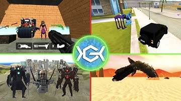 Nextbots In Playground Update Skibidi Toilet Titan Cameraman Poppy Playtime Chapter 3 Gameplay