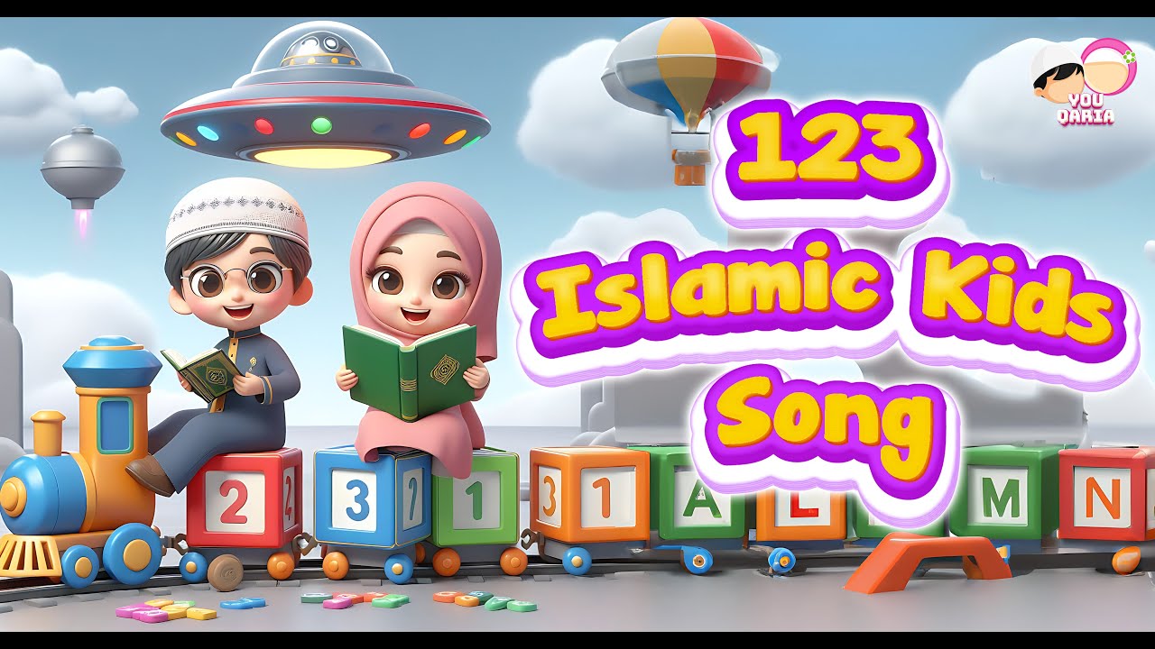 Funky Counting Countdown! 123 Number Song 1-10! (Islamic Cartoon Kids Song) YouQaria