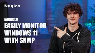 Monitoring Windows 11 with SNMP in Nagios XI (Neptune Theme)