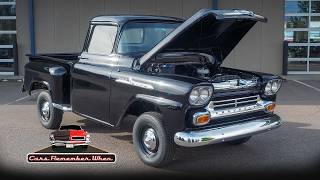 Apache Step Side Pickup Truck Stovebolt 1958 Chevrolet Classic Cars For Sale