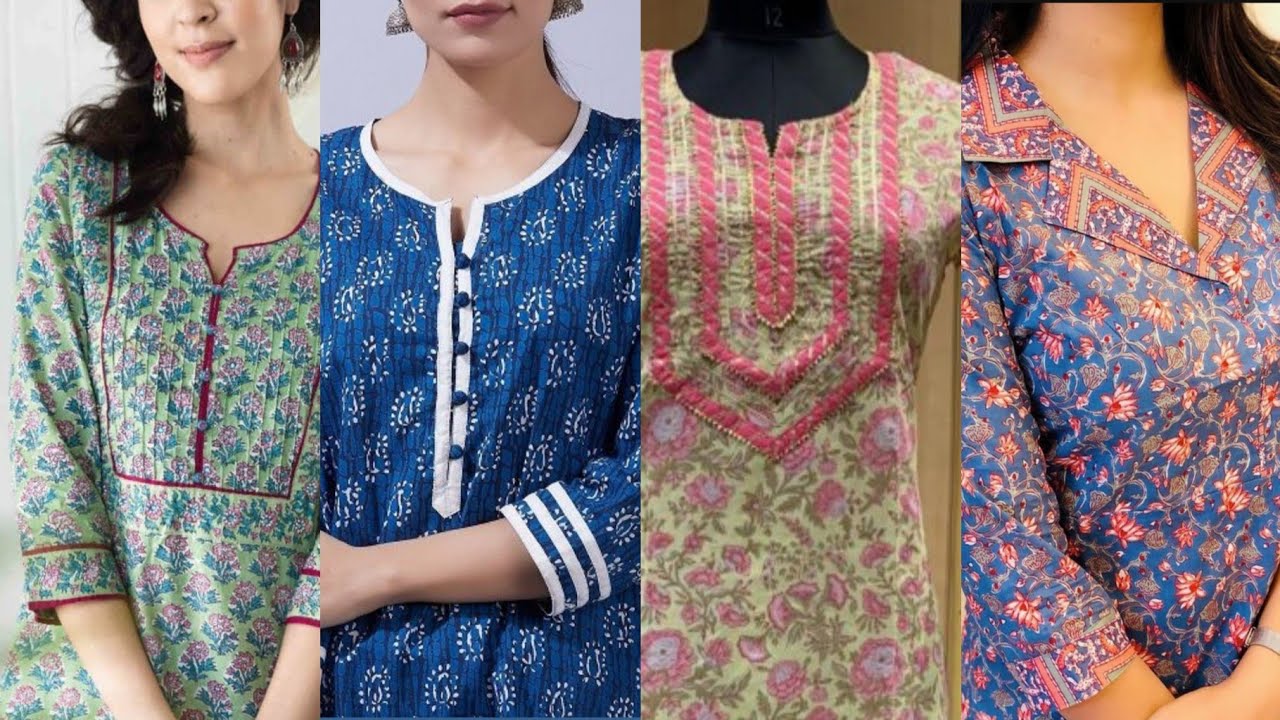 Latest Kurti Neck Design Ideas To Help You Shine This Festive Season