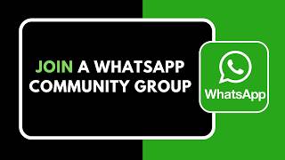 HOW TO JOIN A WHATSAPP COMMUNITY GROUP screenshot 3