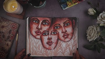Art Journal Flip Through | Vijayta Sharma