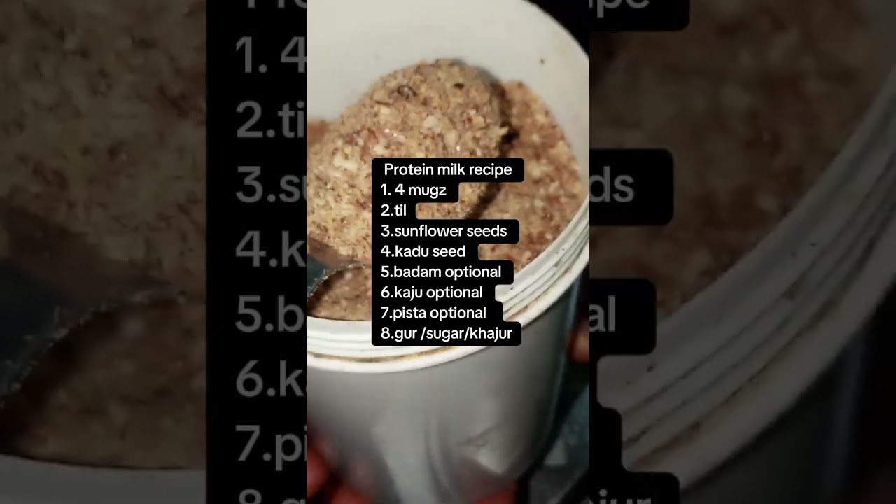 protein milk recipe for pain hormones, children  