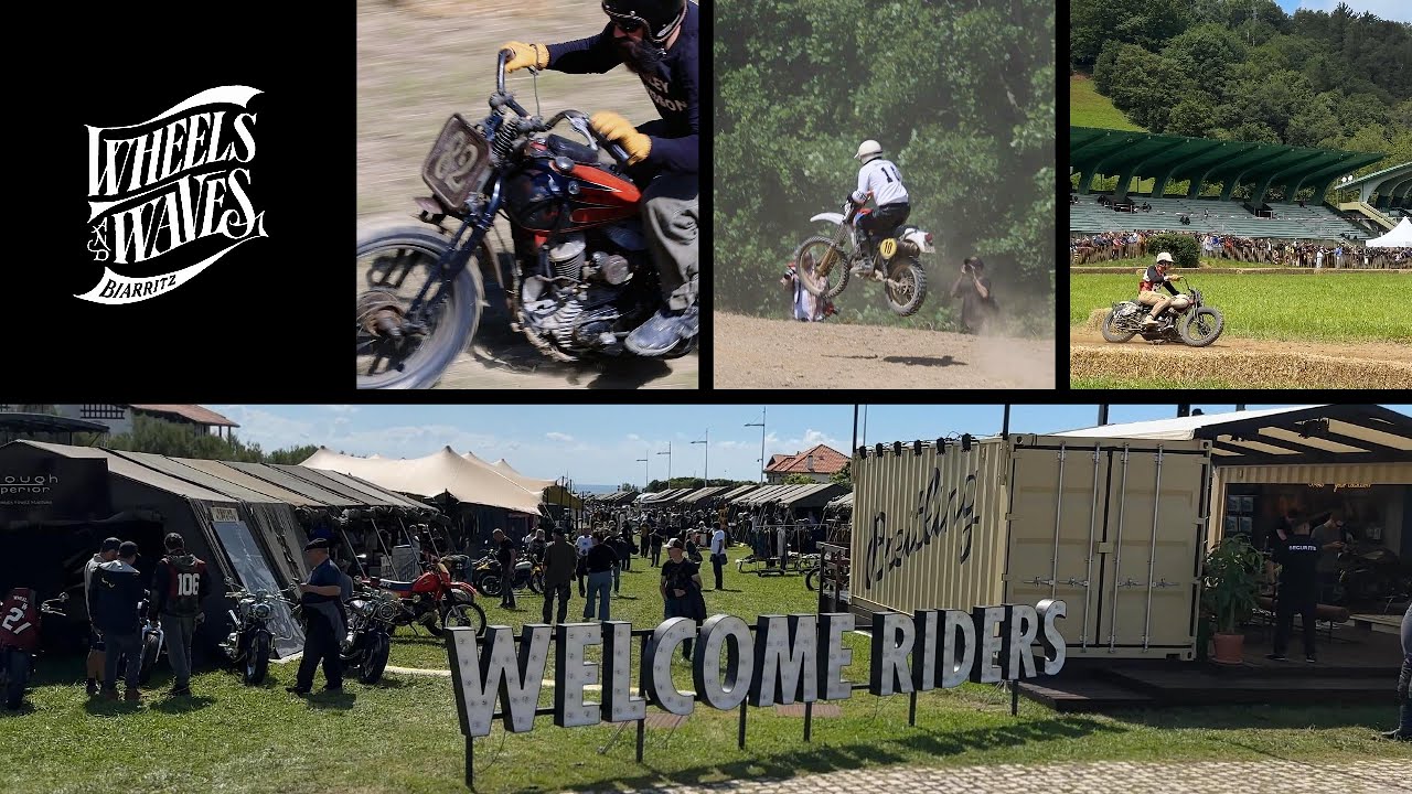 Wheels and Waves 2024 Biarritz. Das wohl beste Motorrad Event in Europa für alle Biker.