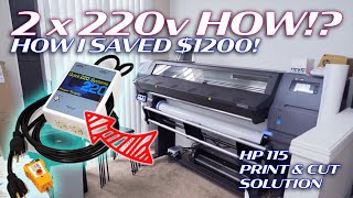 Print Shop Hack: How I Power My HP 115 Printer for Under $200! You wanna start a print shop? VLOG 17