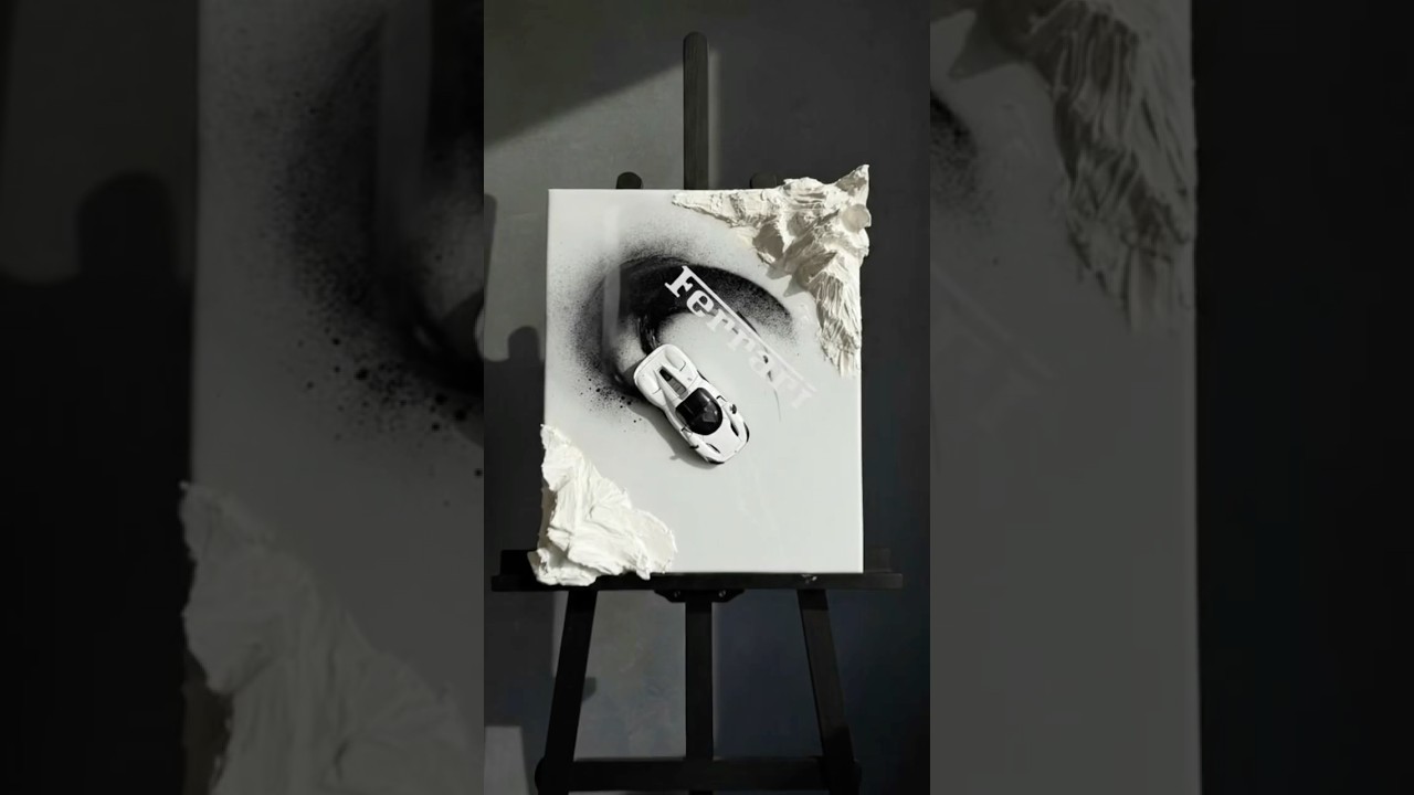 Не выбрасывай старую картину — сделай из неё эксклюзив за пару часов! 🔥 