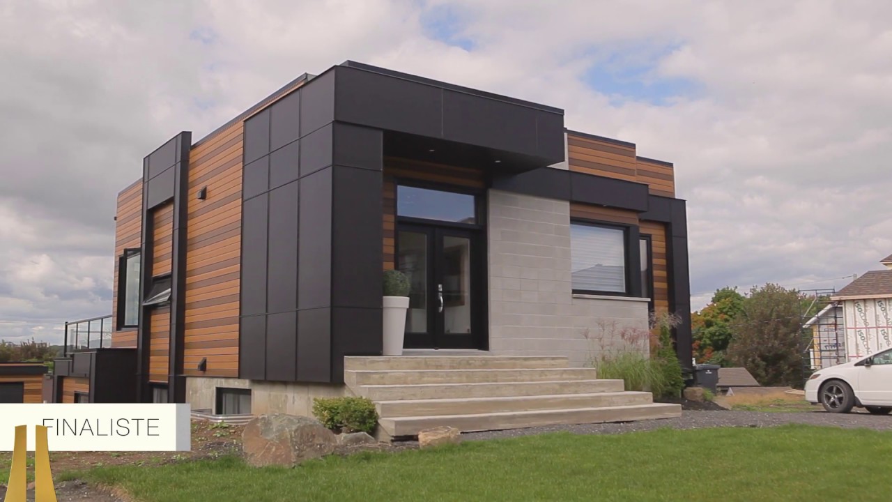 P-338 : Maison unifamiliale 1 étage « plain-pied » avec garage double annexé