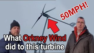 Why did this 2kW Ista Breeze wind turbine fail !