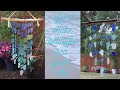 HOW TO MAKE - FAUX SEA GLASS MOBILE - & WIND CHIME