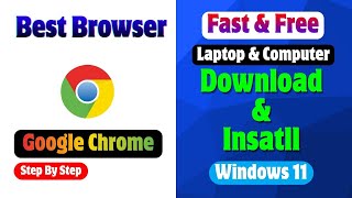 HOW TO DOWNLOAD & INSTALL GOOGLE CHROME ON WINDOWS 10/11 (2026 Guide) ⚡ | LAPTOP & COMPUTER BROWSER