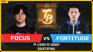 WC3 - [ORC] FoCuS vs Fortitude [HU] - Quarterfinal - TP League S2 Monthly 1