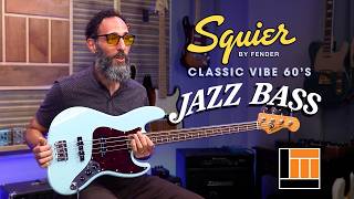 Squier Classic Vibe '60s Jazz Bass - NEXT LEVEL TONE!!!