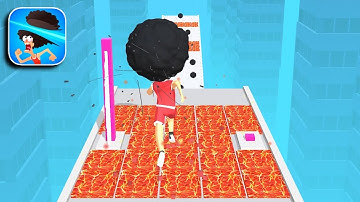 Afro Run 👩‍🦱👨‍🦱 Max Level - All Levels Gameplay (iOS & Android) Walkthrough Part 2