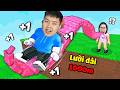 +1m Độ Dài Lưỡi Mỗi Giây Để Vượt Thử Thách ROBLOX TOUNGE ESCAPE cùng bqThanh và Ốc