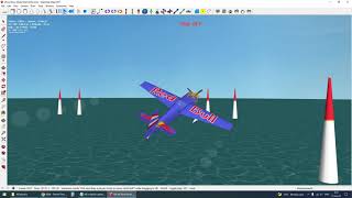 SketchUp 2017 +  MSPhysics Redbull Aerobatic ©20-Sep-2021