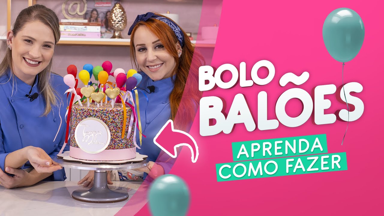 bolo de aniversário e balões sem costura padrão. elementos de