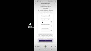 uFiling password CREATING