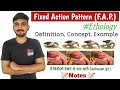 Fixed action pattern in animal behaviour  definition concept examples  by dadhich sir