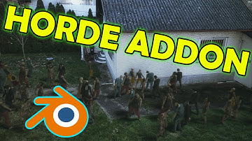 Blender HORDE Addon Quick Test [Blender + After Effects]