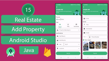 Real Estate App | 15 Add Property | Android Studio | Java